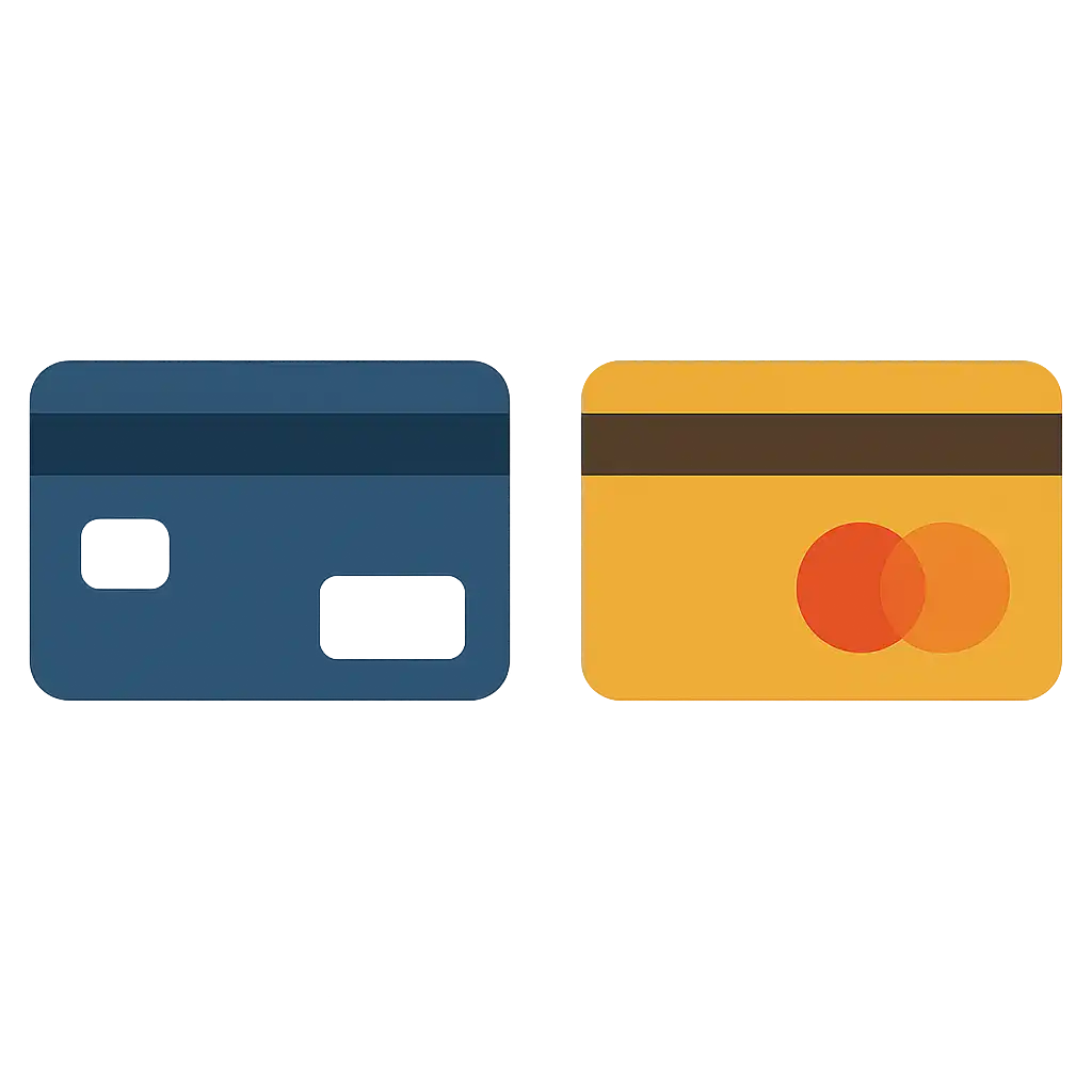 Visa / Mastercard payment icon